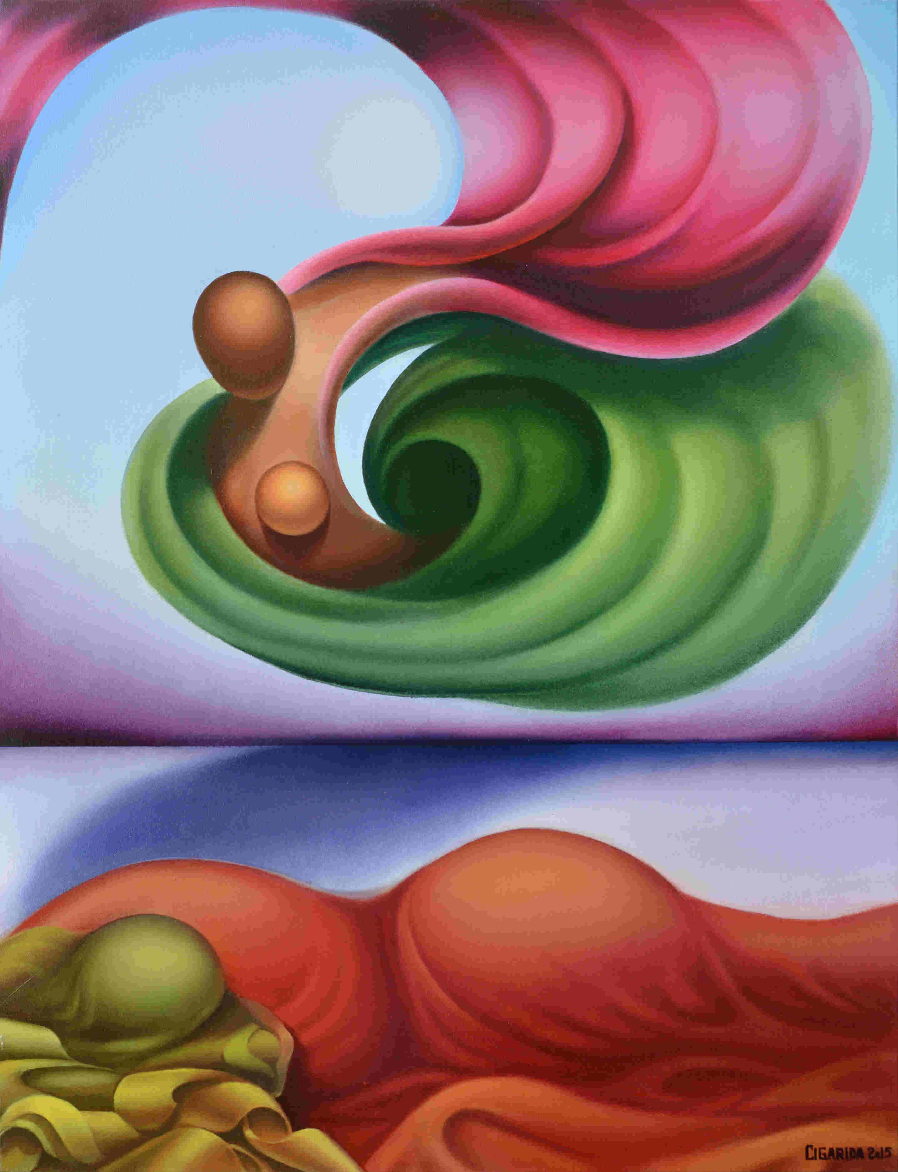 Neobicni odrazi
Dimensions: 65x50